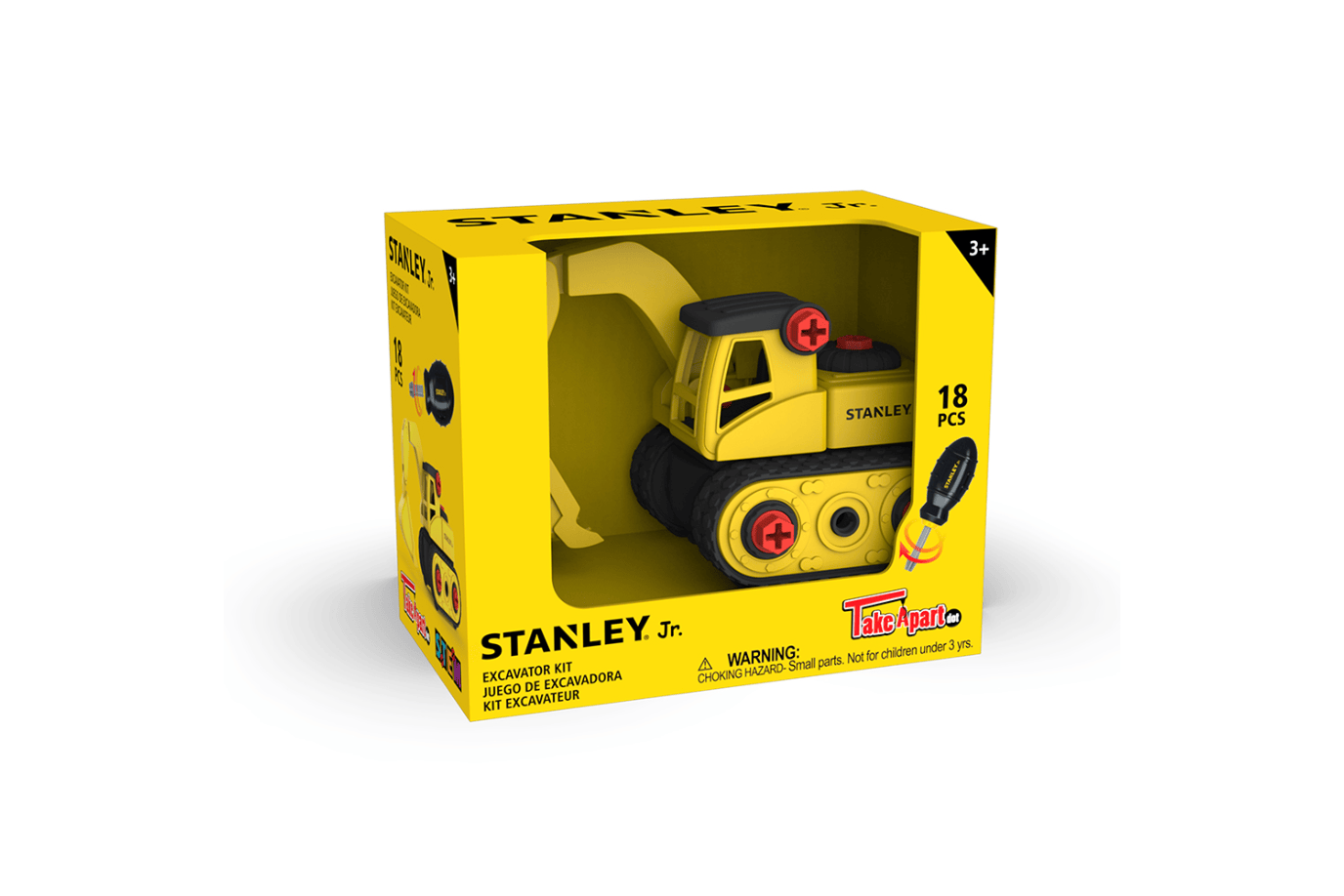 K.I.D. Toys Inc. Stanley Jr. Take a Part Mini (Multiple Styles Available)