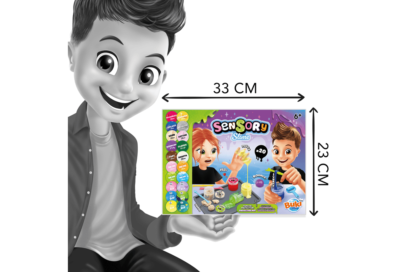 K.I.D. Toys Inc. Sensory Slime Kit