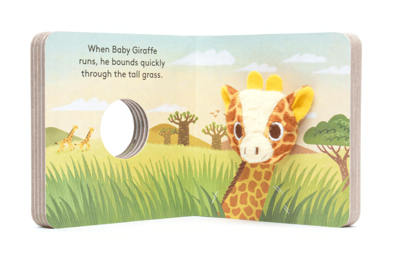 Raincoast Books Baby Giraffe: Finger Puppet Book