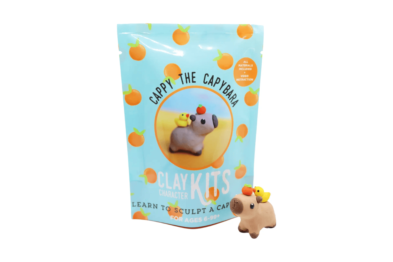 The Make Station Capybara The Make Station | DIY Clay Kits