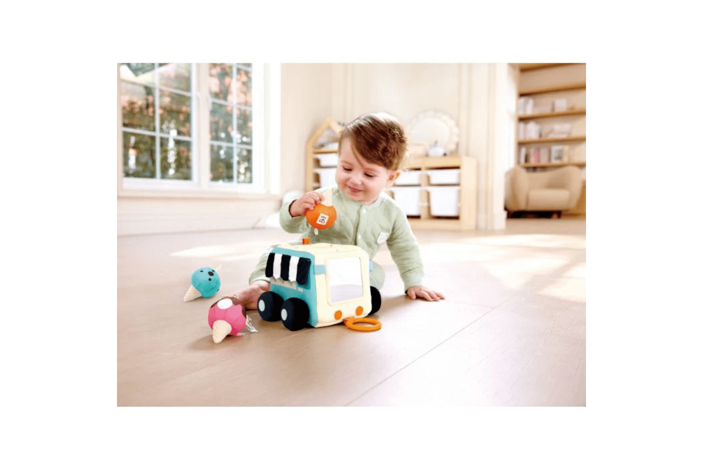 Playwell Hape Sensory Scoop Ice Cream Truck