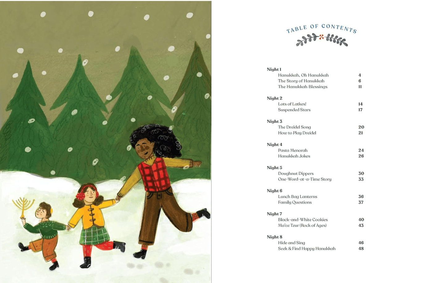 Raincoast Books Hanukkah Is Here! A Lift-the-Flap Hanukkah Countdown