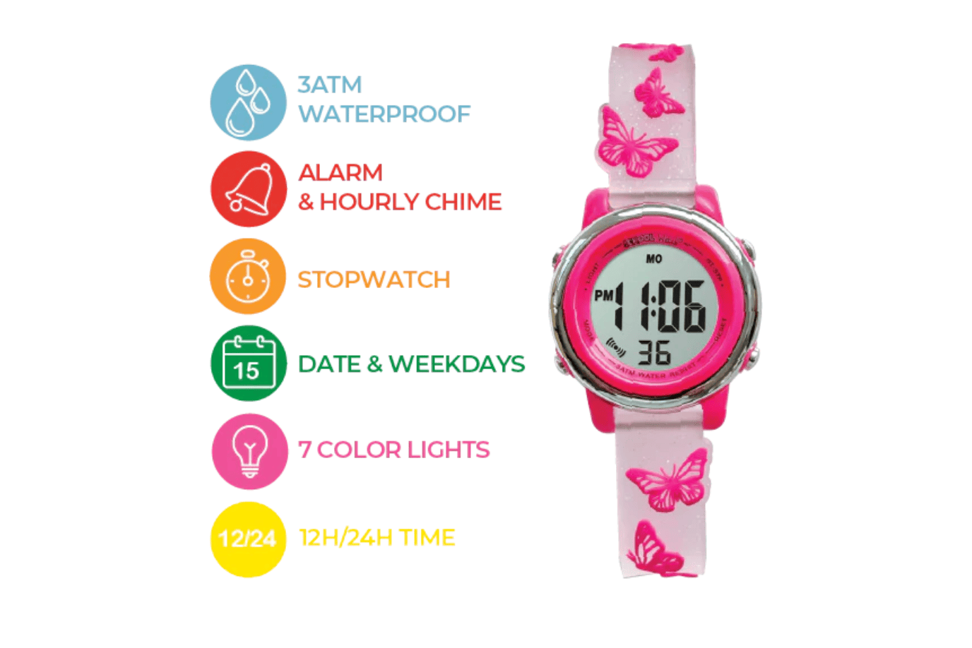 Preschool Collection Children's Digital Watches from Preschool Collection