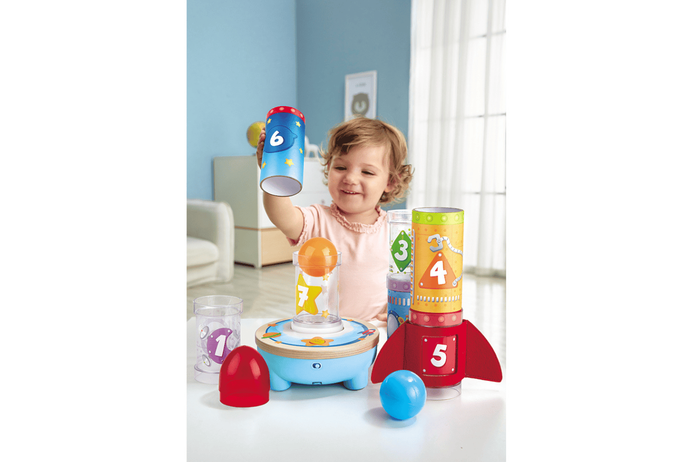 Playwell Hape Rocket Ball Air Stacker