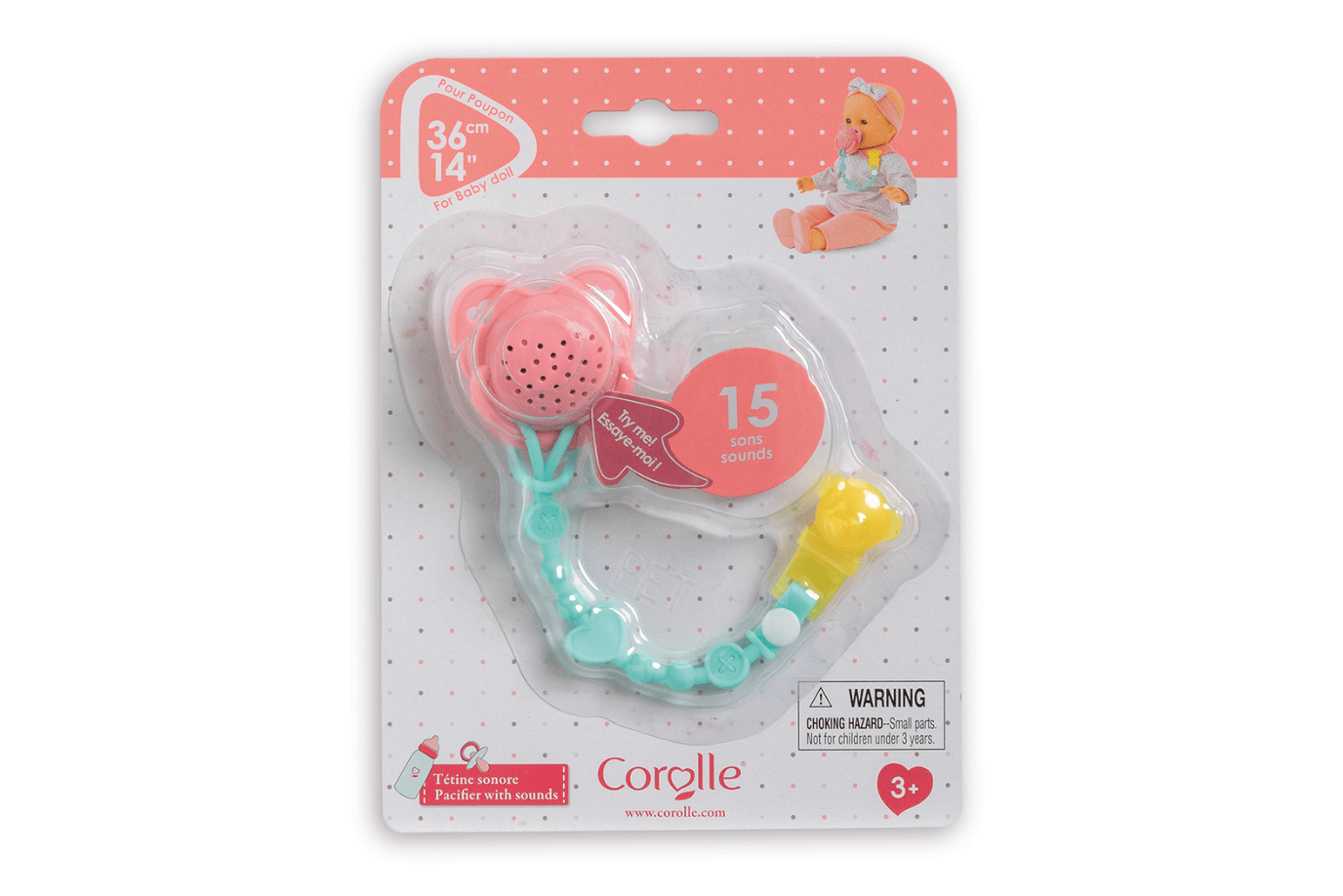K.I.D. Toys Inc. Corolle Doll Soother