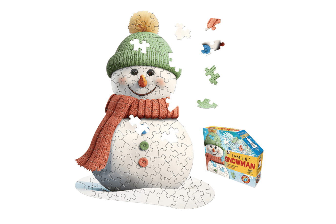 Outset Media I Am Lil’ Snowman - 100 Pieces