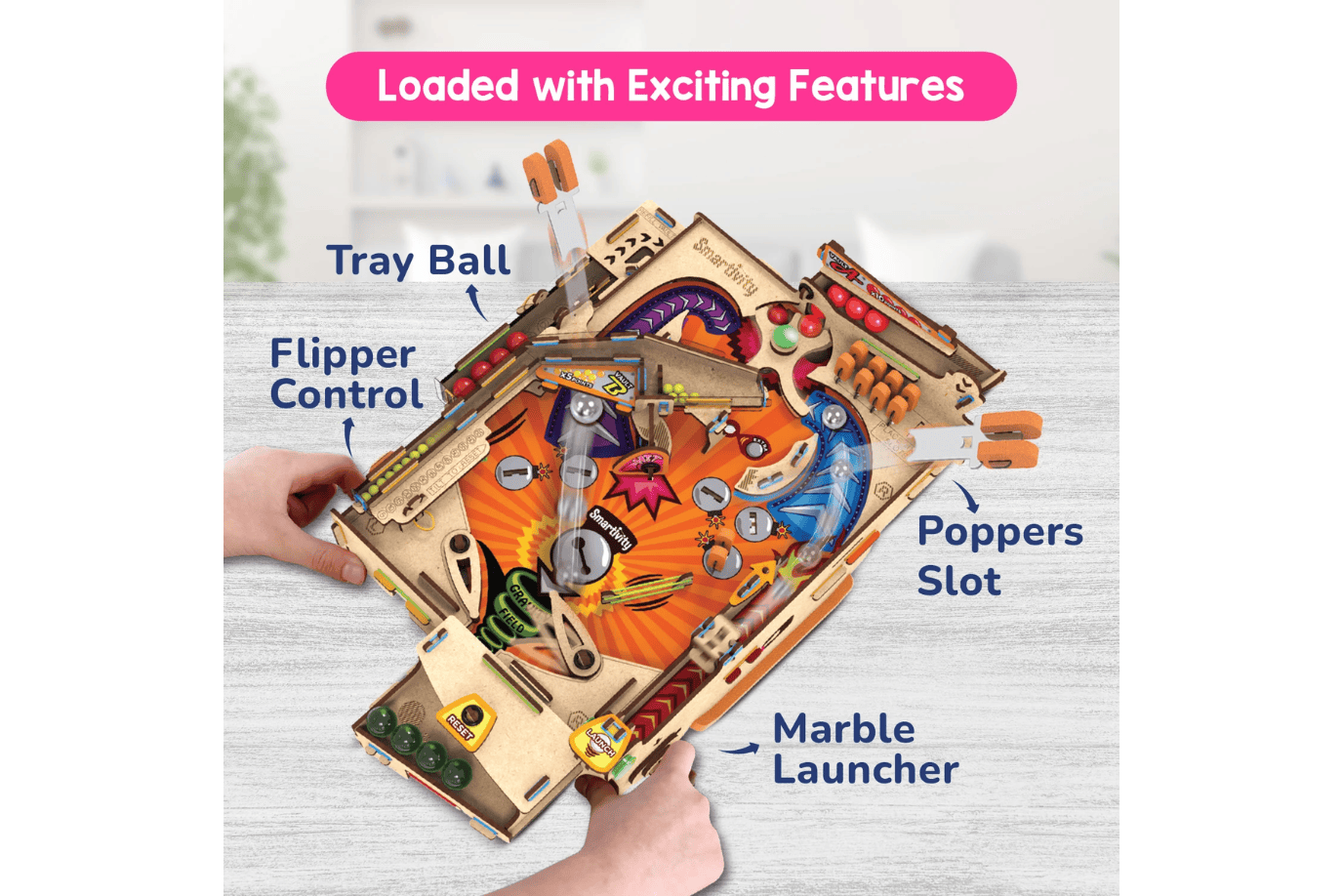 Stortz Toys Smartivity Make Your Own Pinball Machine