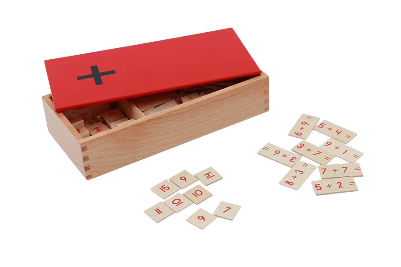 Adena Montessori Addition Equations and Sums Box