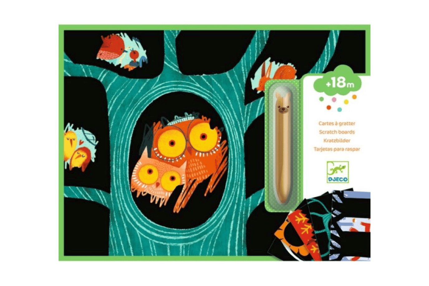 Ilo Djeco Scratch Cards