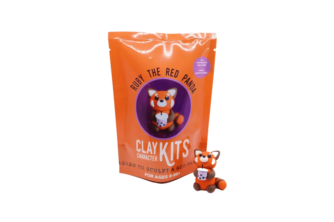 The Make Station Red Panda The Make Station | DIY Clay Kits