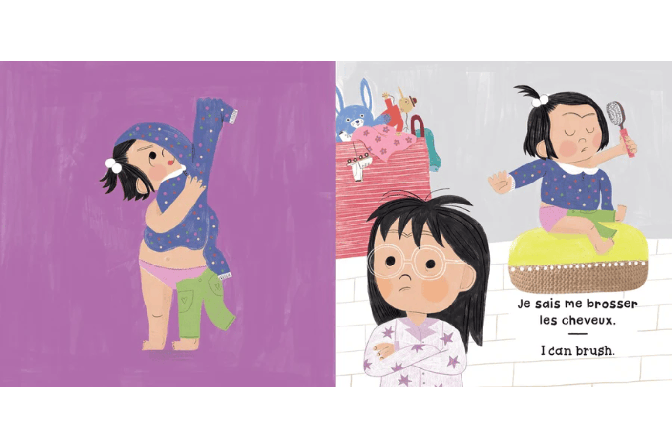 Barefoot Books Feelings & Firsts: By Myself! (Bilingual French & English)