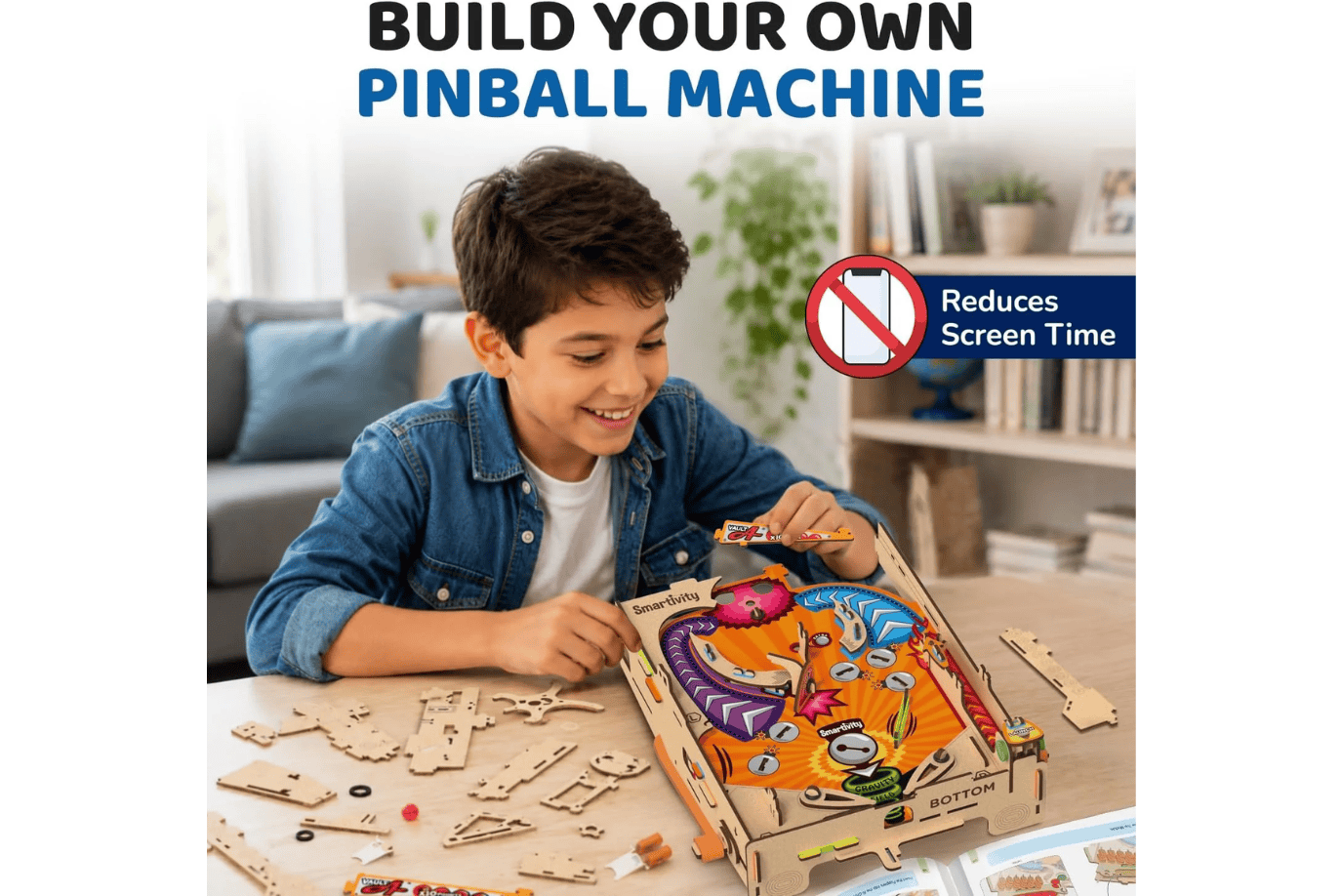 Stortz Toys Smartivity Make Your Own Pinball Machine
