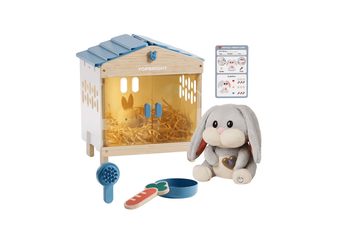 K.I.D. Toys Inc. Top Bright - Bunny Care Set