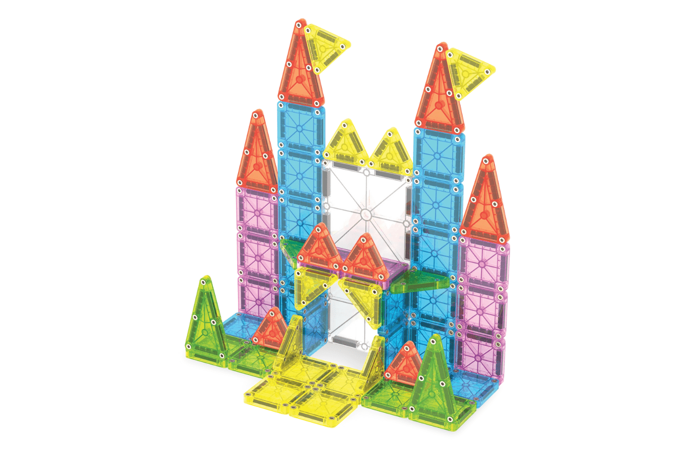 MAGNA-TILES® microMAGS 55 Piece DeluxeTravel Set
