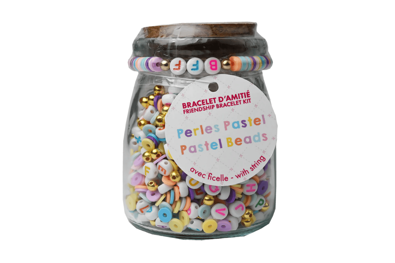 Pierre Belvediere Pastel Bead Jar