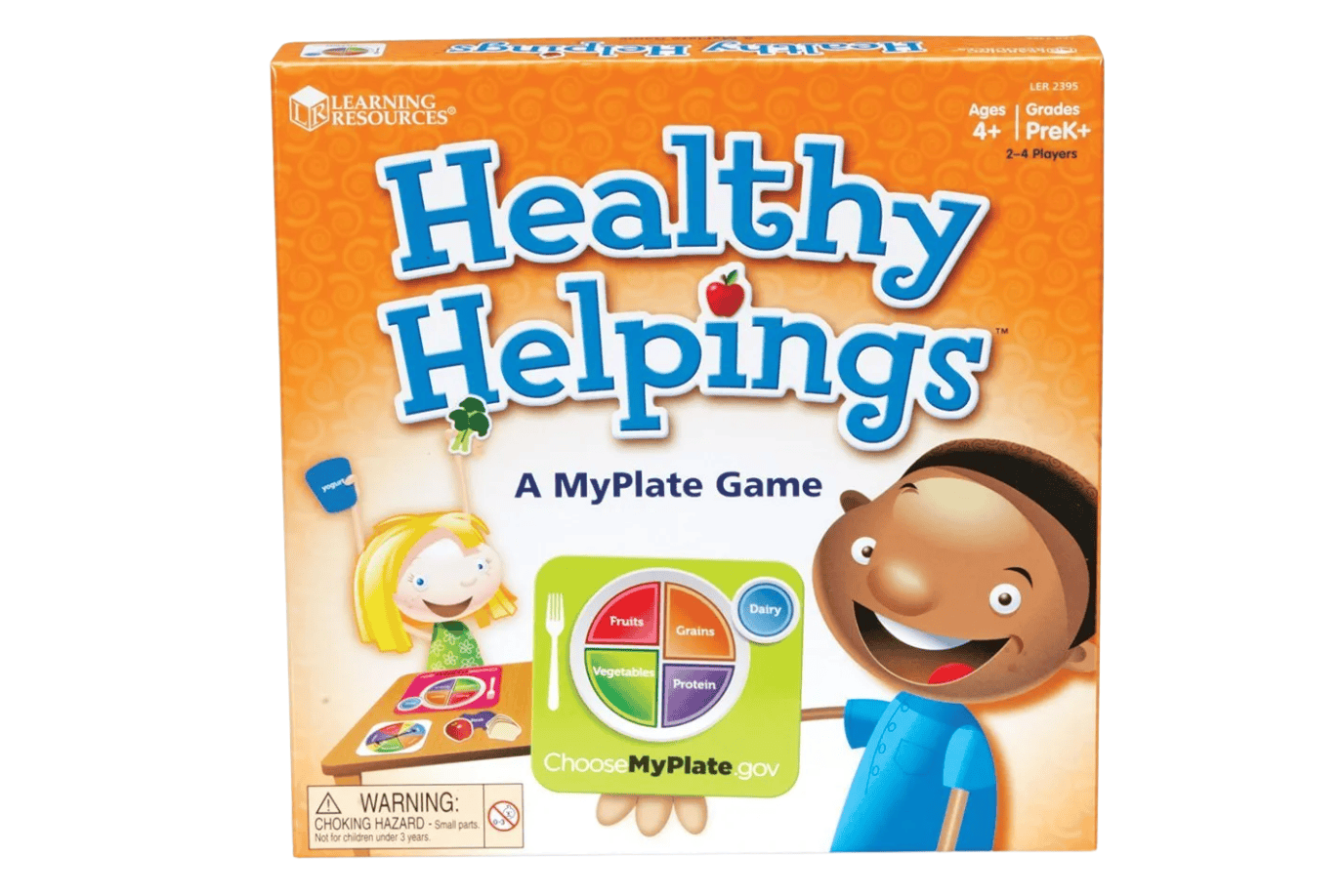 Learning Resources Healthy Helpings: A My Plate Game