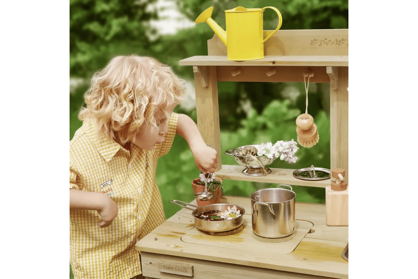 Tinyland Award-Winning Wood Mud Kitchen