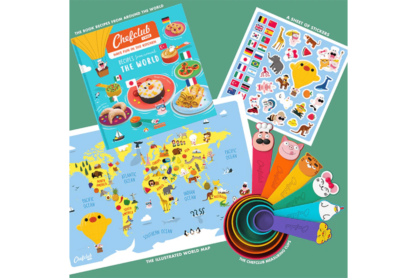 Autruche Chefclub Box Set: Recipes from Around the World