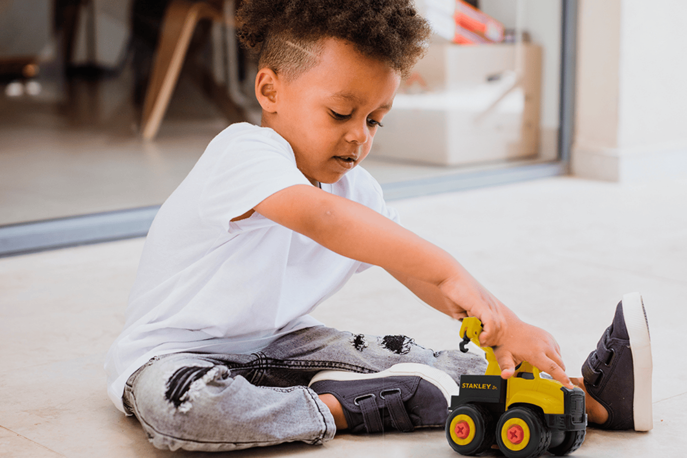 K.I.D. Toys Inc. Stanley Junior: Take Apart Truck Set