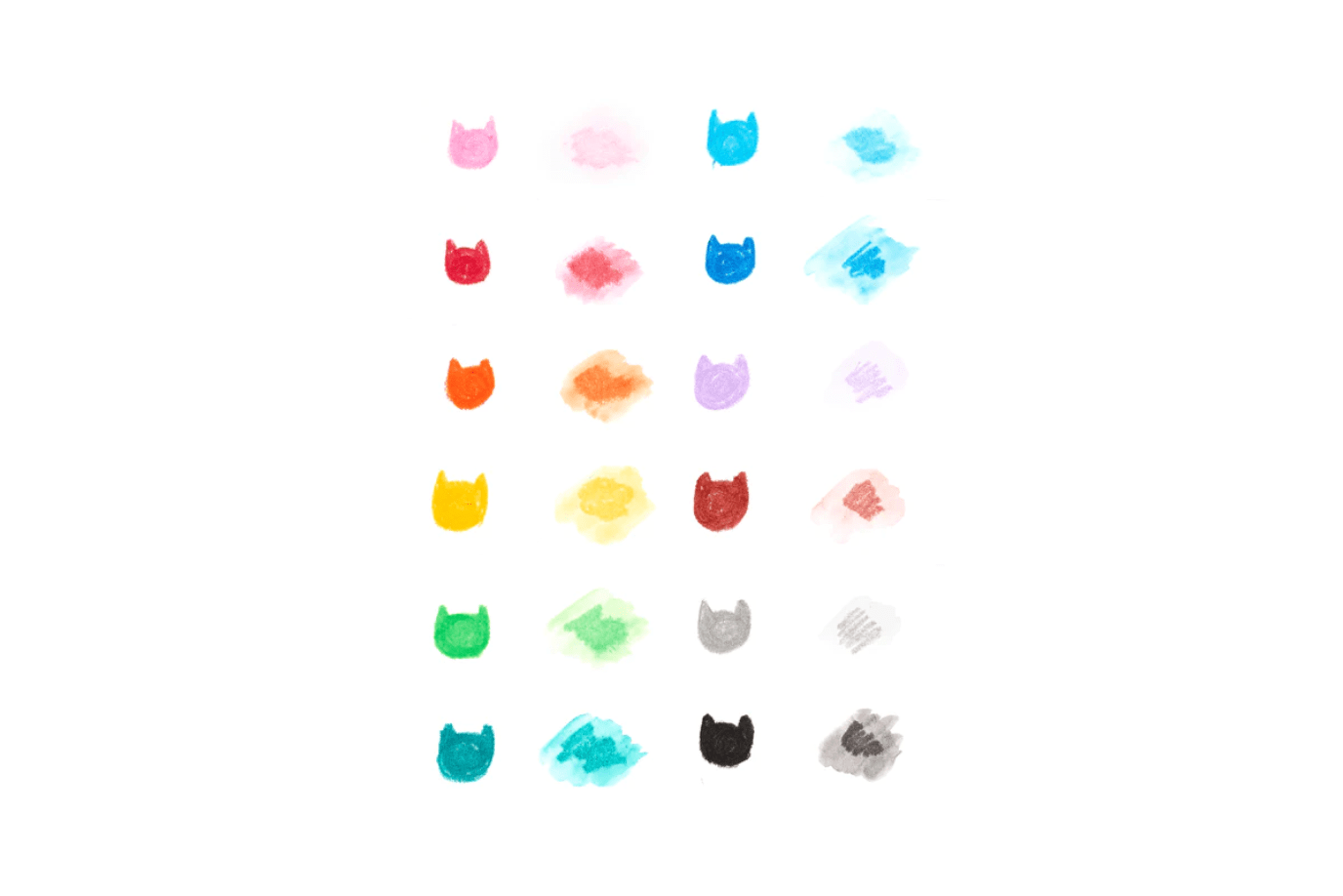 Ooly Watercolour Gel Crayons (Set of 12)