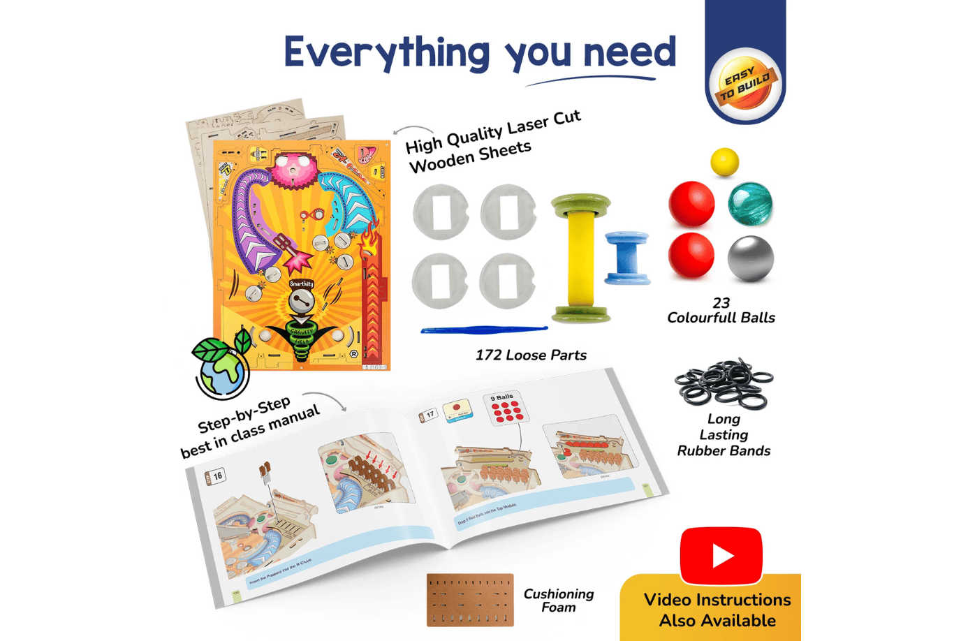 Stortz Toys Smartivity Make Your Own Pinball Machine
