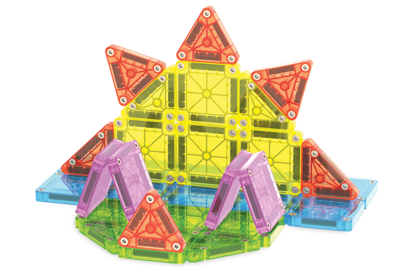 MAGNA-TILES® microMAGS 55 Piece DeluxeTravel Set
