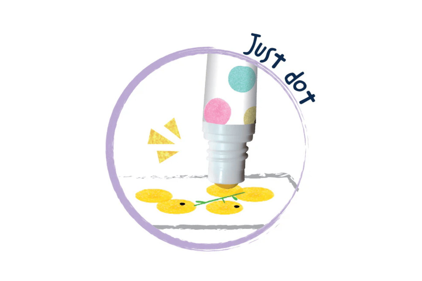 Playwell Pearlescent Dot Markers