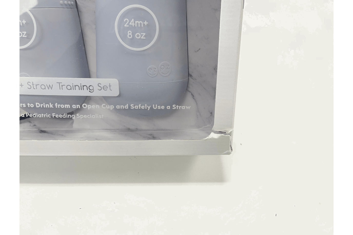 Hip Mommies Pewter Developmental Cup Set (Pewter) - Damaged Packaging - FINAL SALE