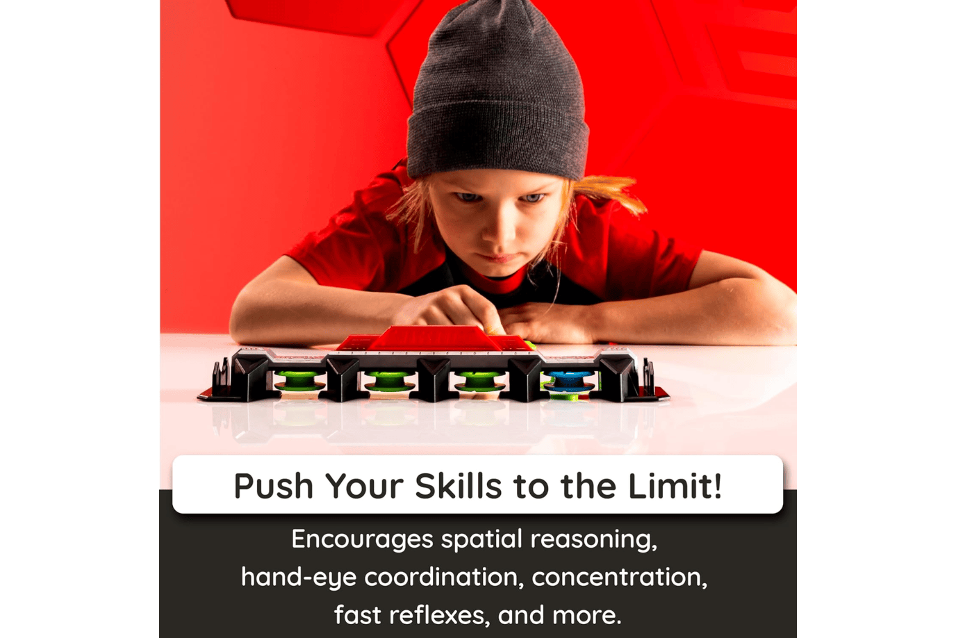 Outset Media Fat Brain Toys Magshuto Knockout Rail