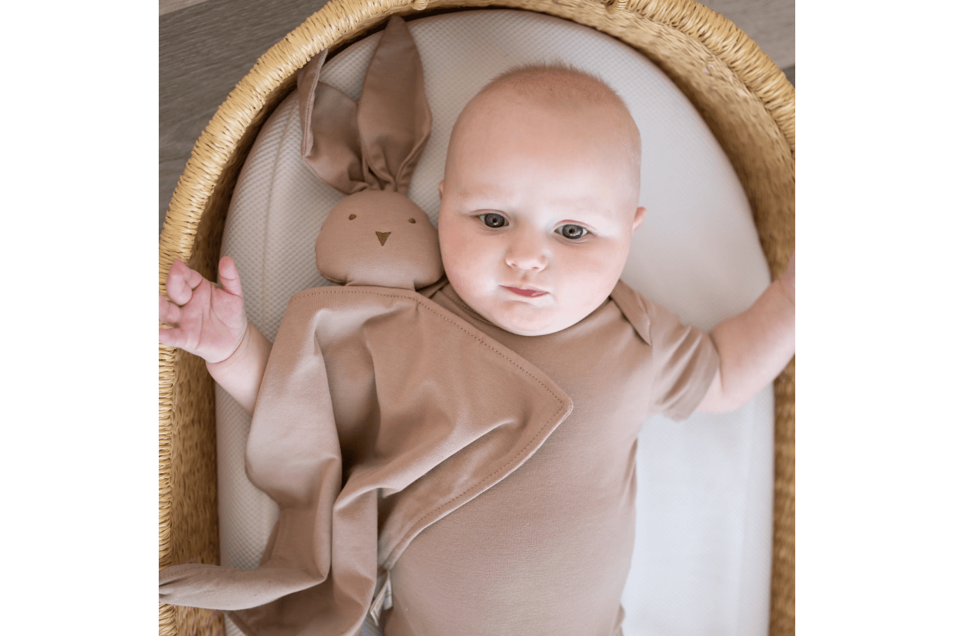 Bug + Bean Organic Cotton Bunny Lovey