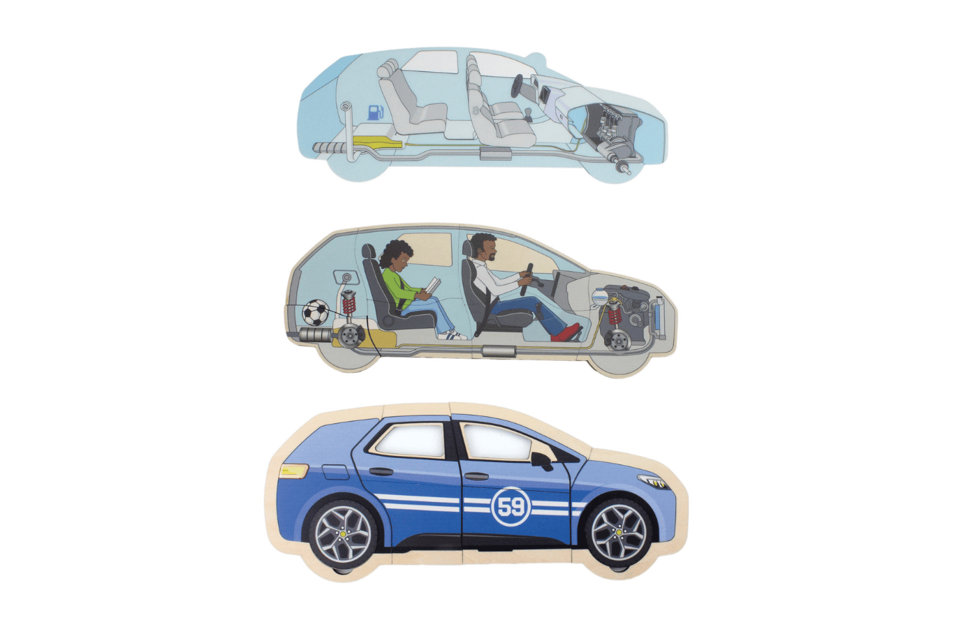 Playwell Car Layer Puzzle