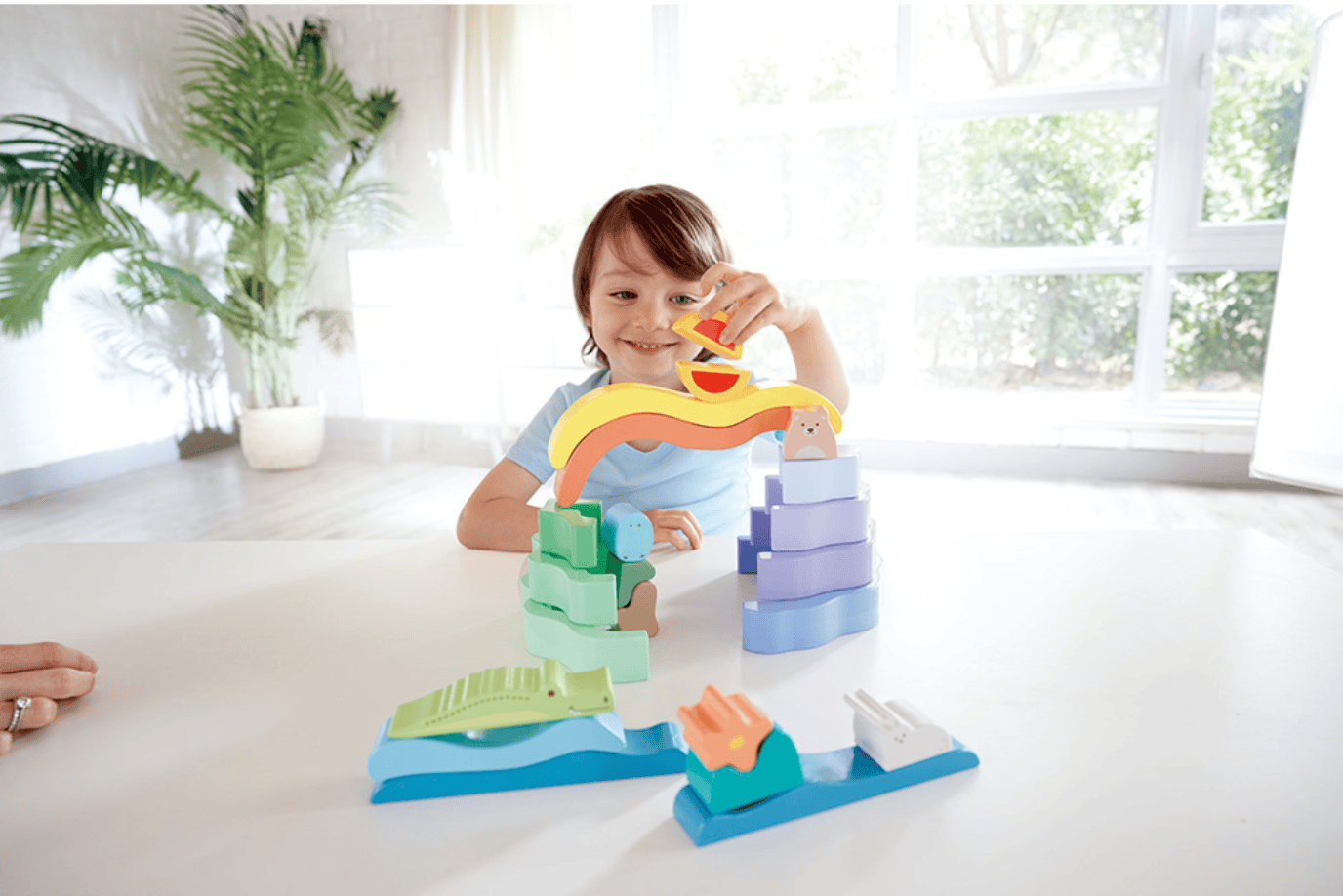 Playwell Hape Nature Scenes Stacking Blocks
