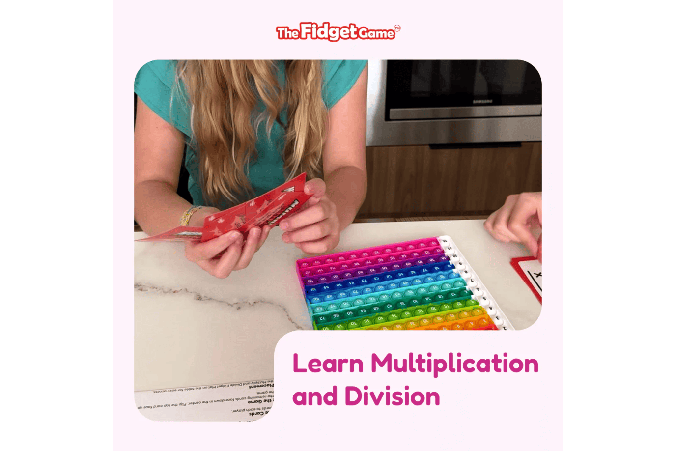 The Fidget Company Number Ninja Math Game - Ages 7 - 10