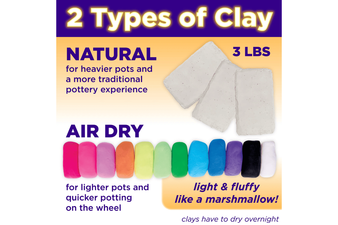 Faber Castell Neon Glow Pottery Studio