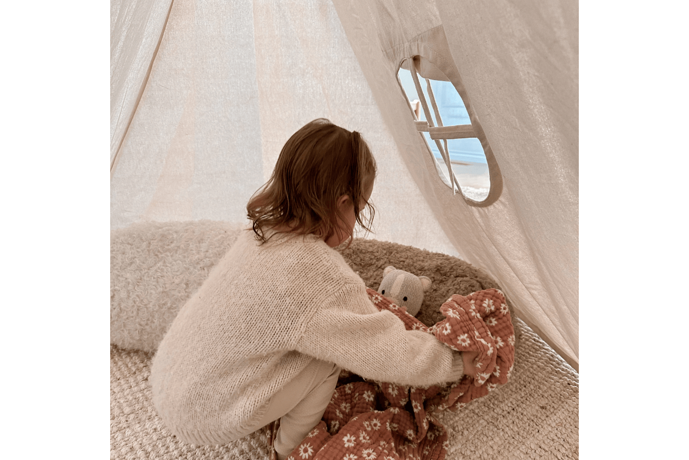 Fire The Imagination Kinderfeets Natural Tent