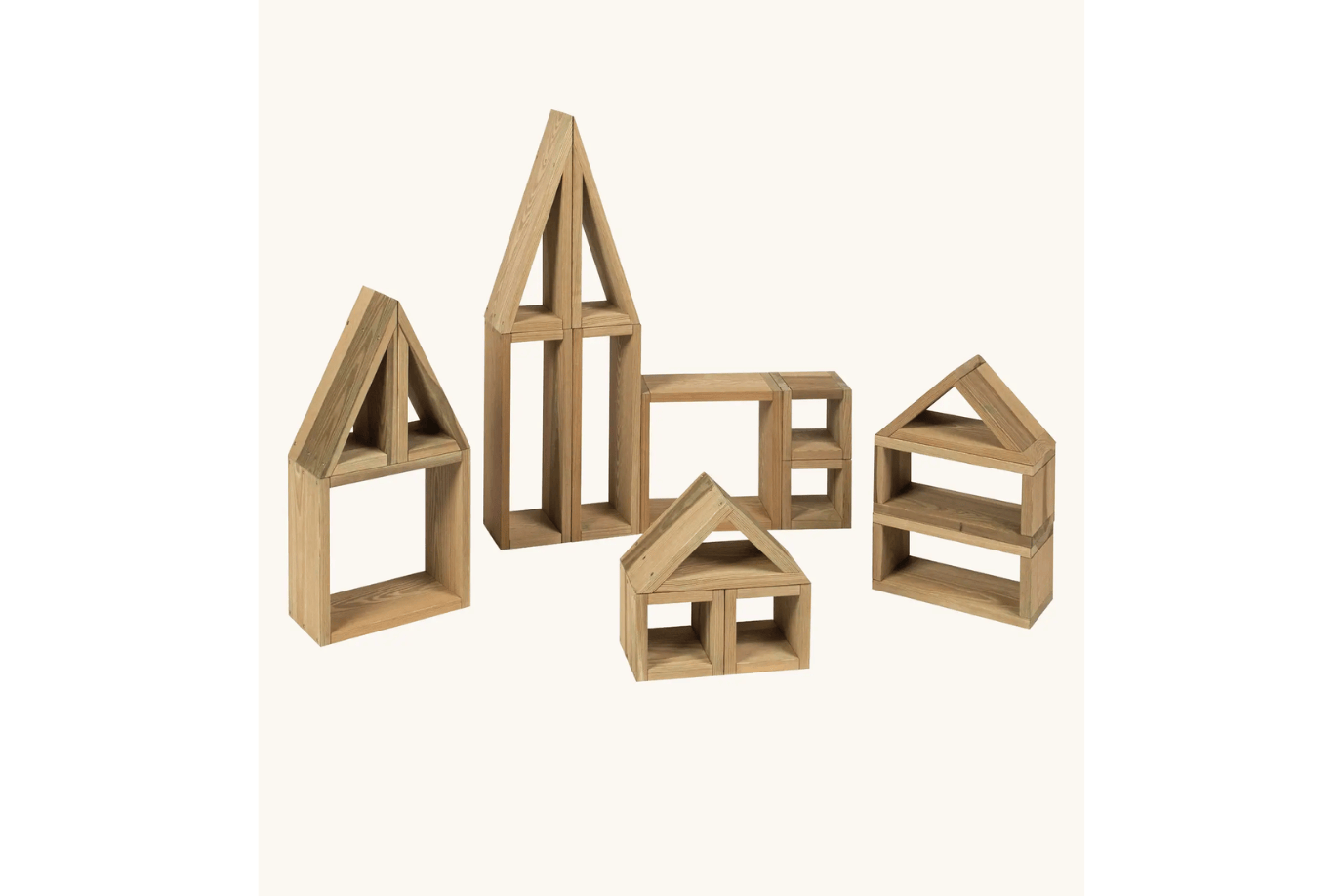 Fire the Imagination Erzi XL Outdoor Building Blocks and Marble Run