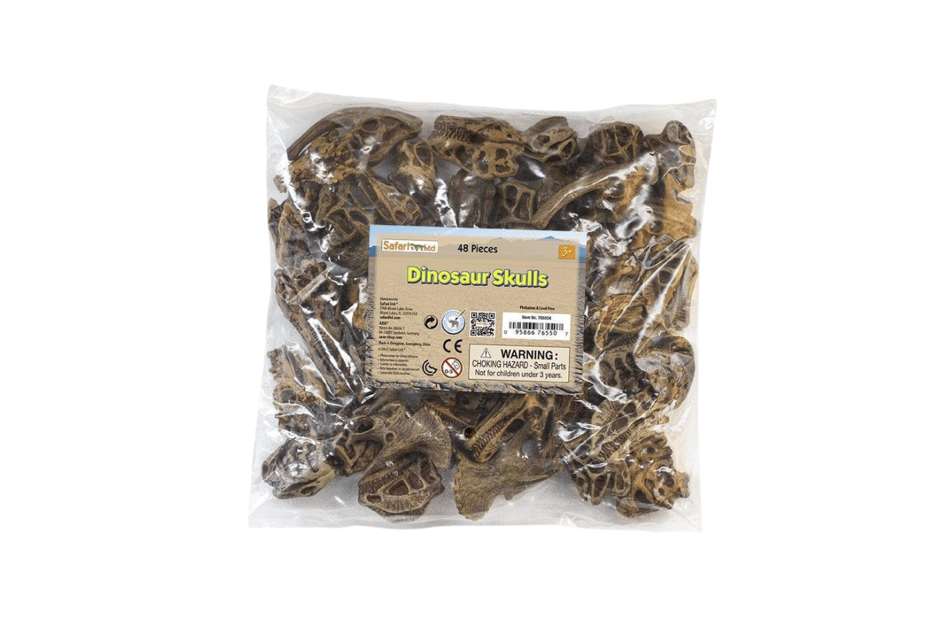 Safari Ltd Dino Skulls Safari Bulk Bags (Multiple Themes Available)