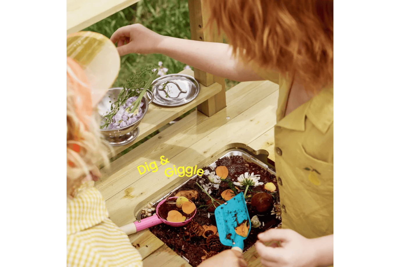 Tinyland Award-Winning Wood Mud Kitchen