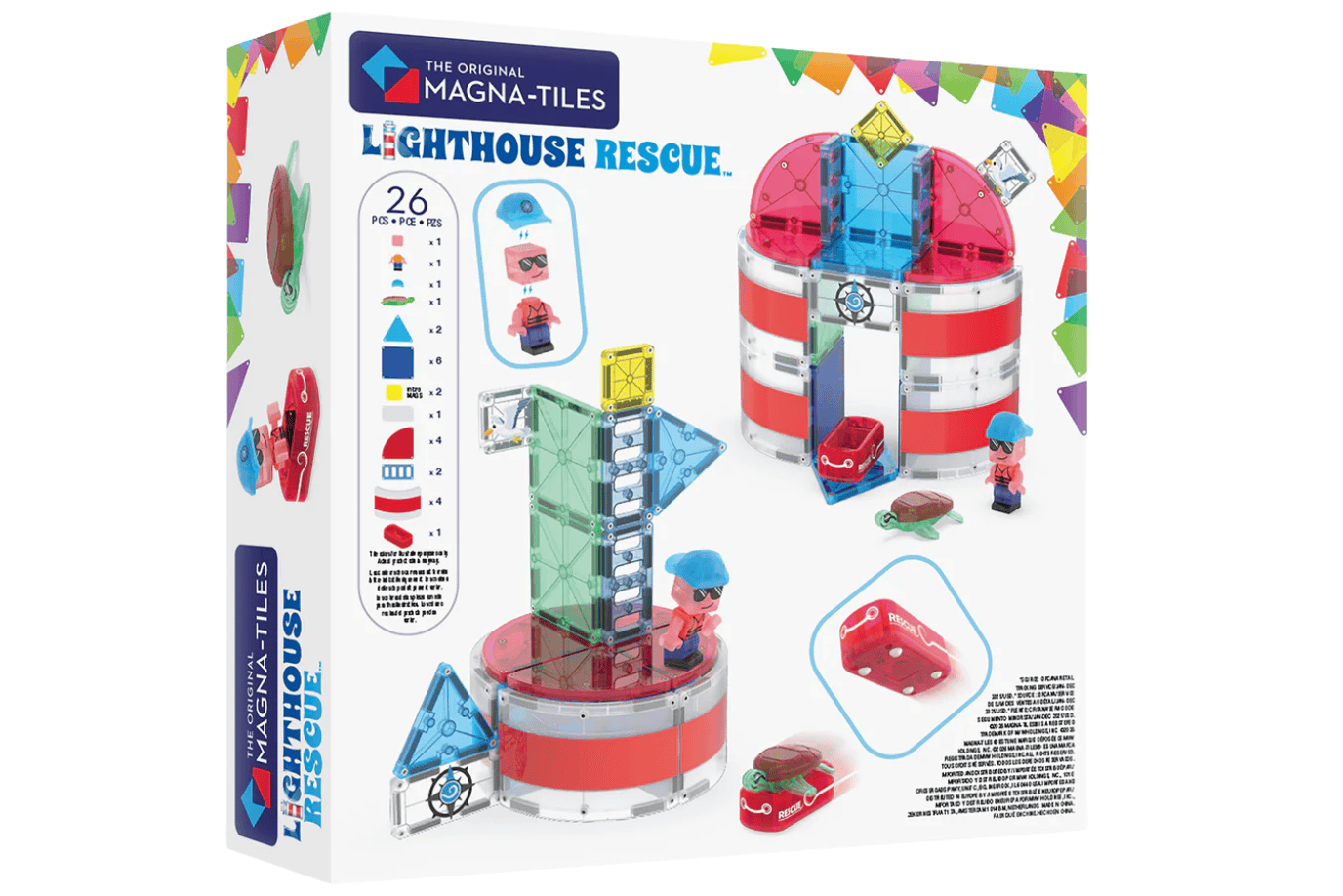 Valtech Magna Tiles Magna-Tiles® Lighthouse Rescue 26-Piece Set