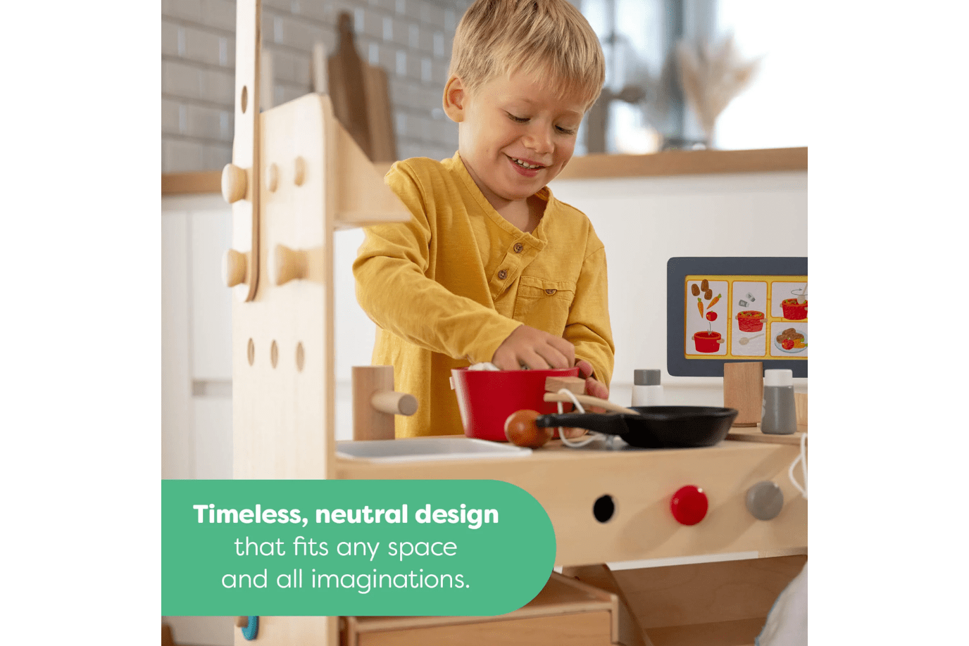 Haba Creative Play 3 in 1 – Play Kitchen, Store & Workshop