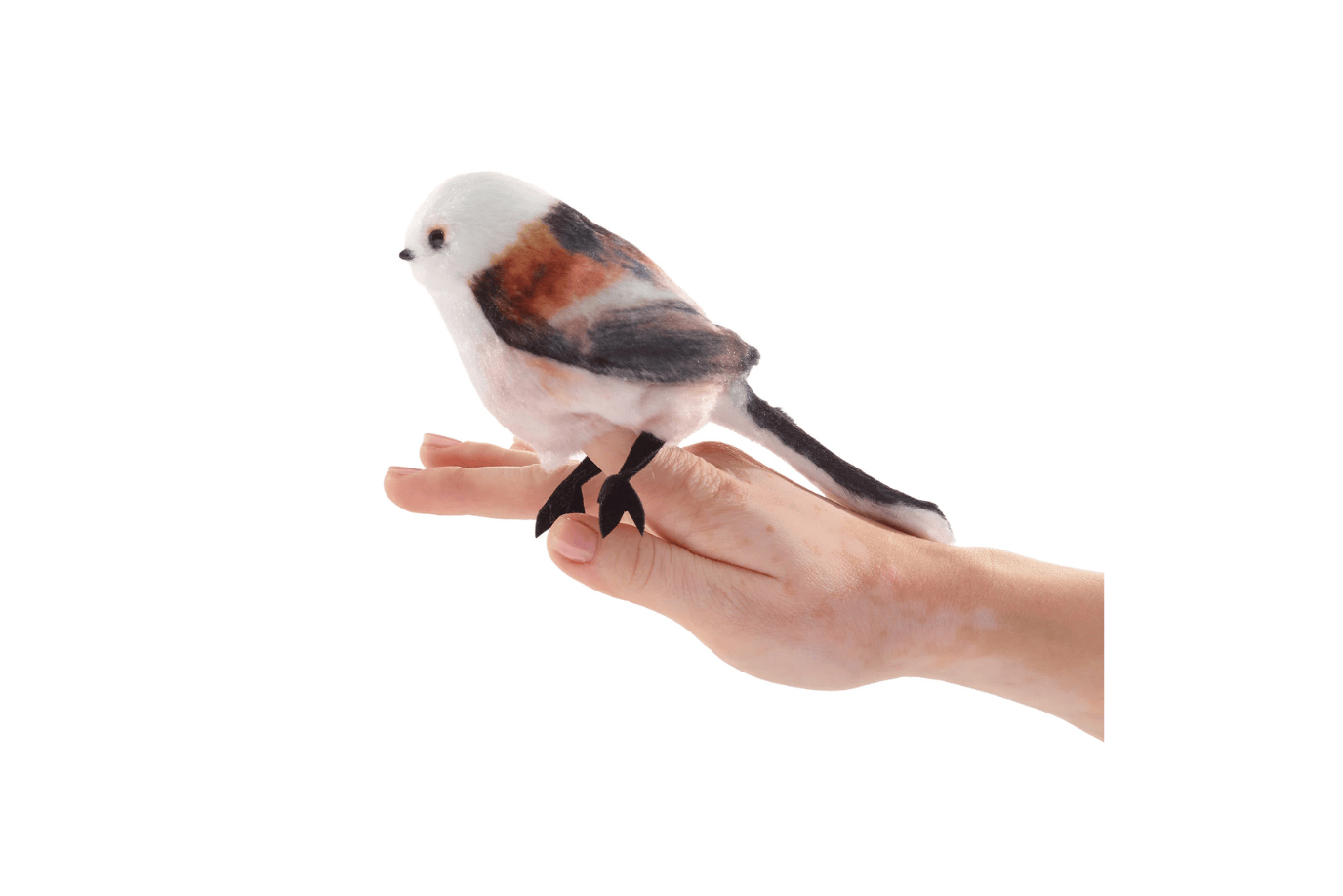Fire the Imagination Long-Tailed Tit Mini Finger Puppets by Folkmanis Puppets (various styles)