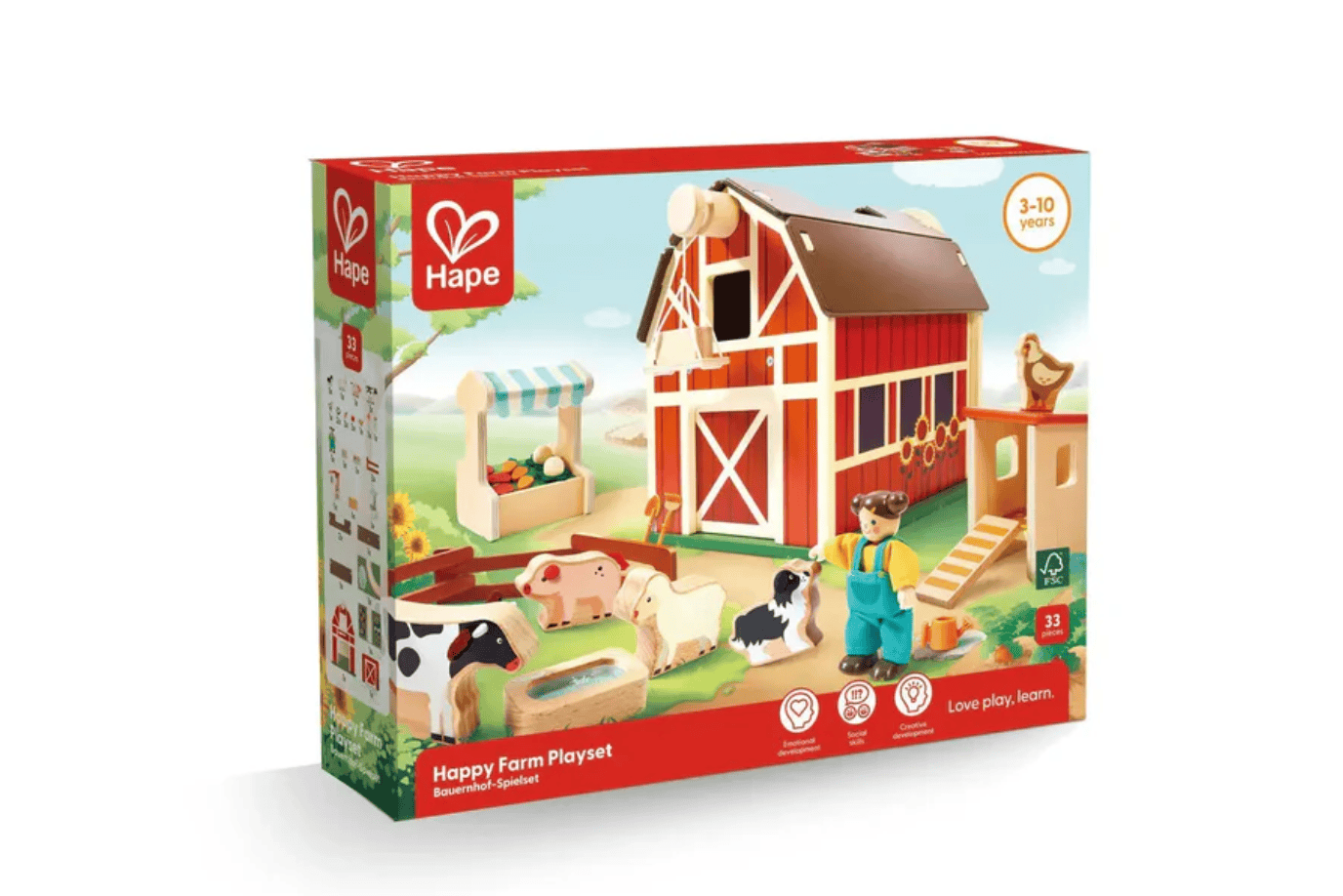 Playwell Hape Farm Playset