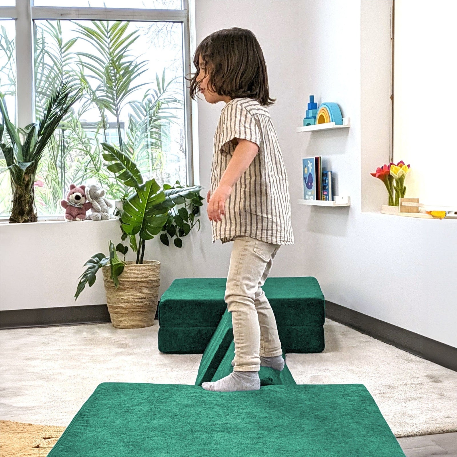 Go Coconut Canadian Play Couches, Furniture and Toys Play couch The Half-Coconut Play Couch