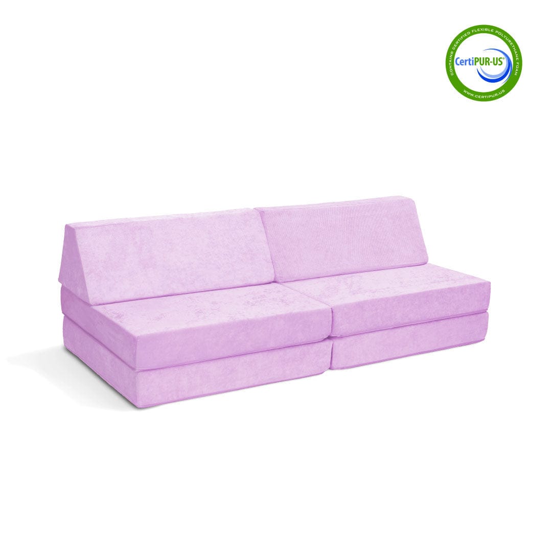 Go Coconut Canadian Play Couches, Furniture and Toys Play couch Lilac Lush The Coconut Play Couch
