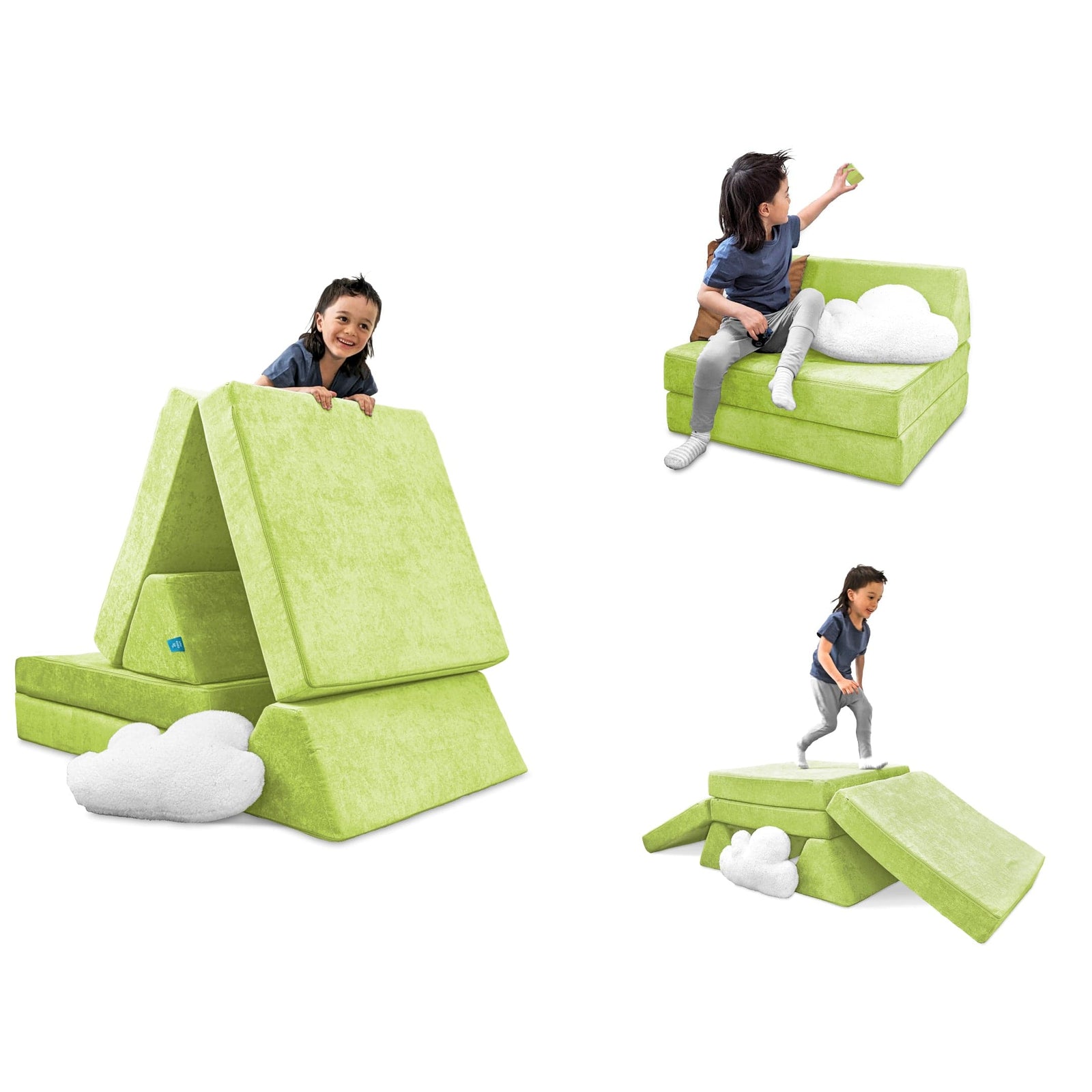 Go Coconut Canadian Play Couches, Furniture and Toys Play couch The Half-Coconut Play Couch