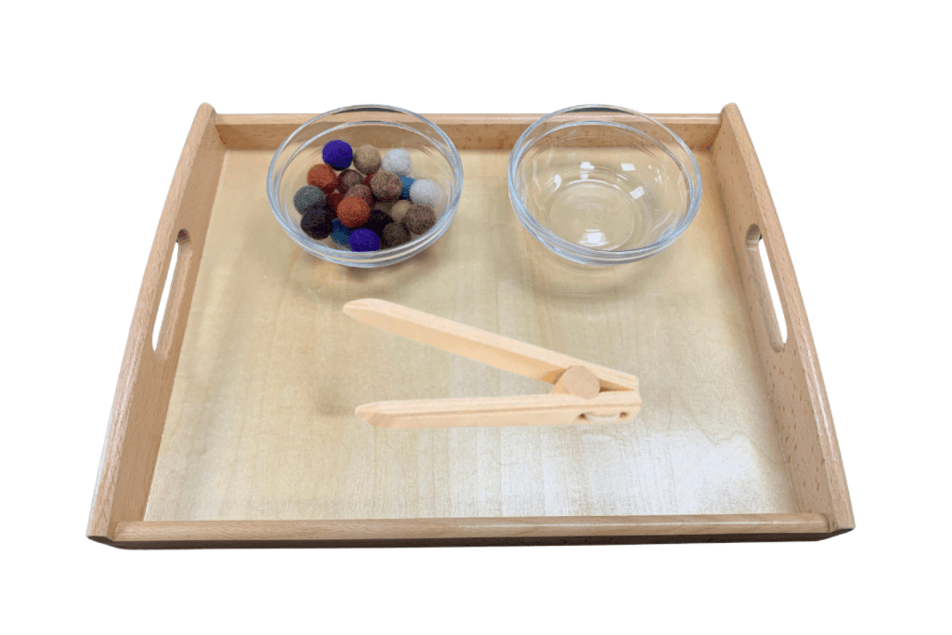 Montessori transfer Activity, DIY Montessori Activities, Toronto, Canada, transfer activities for toddlers, Montessori transfer activities, what are transfer activities in Montessori, pom pom transfer