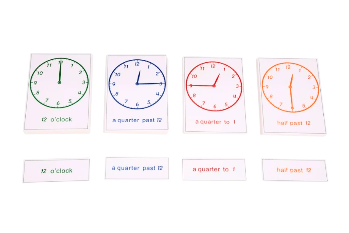 Adena Montessori The Clock Exercise The Clock Exercise & Wooden Stand for Clock Exercise