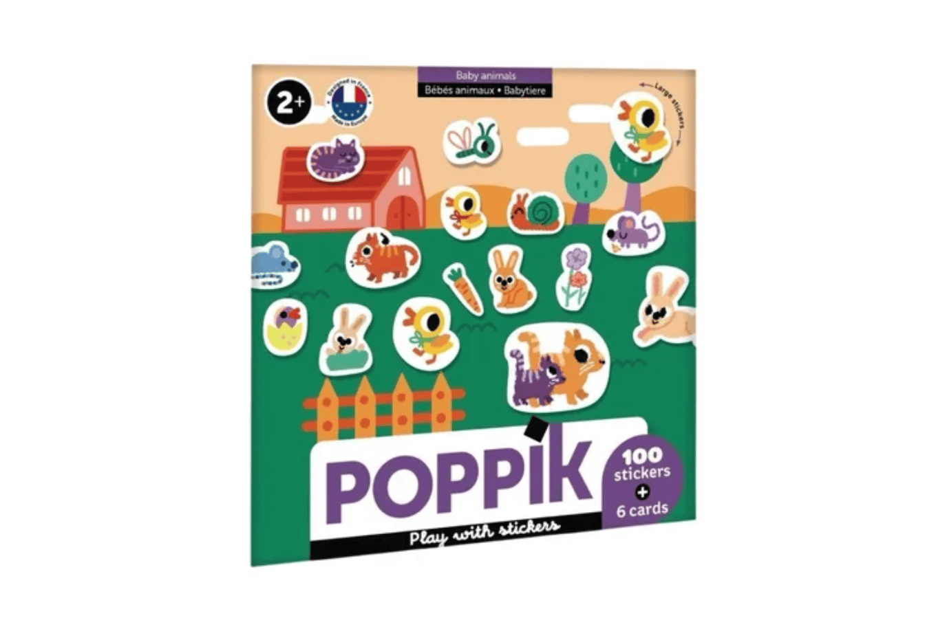 Fire The Imagination Baby Animals My First Sticker Cards