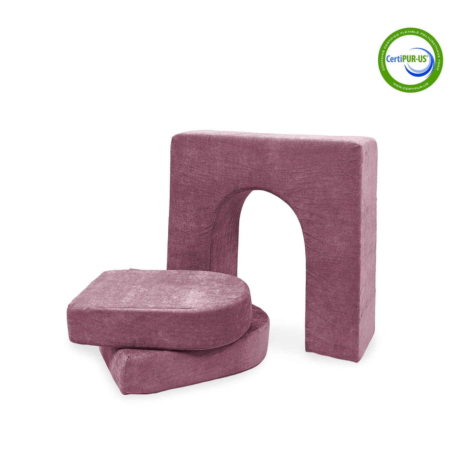 Go Coconut Canadian Play Couches, Furniture and Toys Rose Blush / 1 set (3 pieces) Coconut 10" Wall & Doors Set