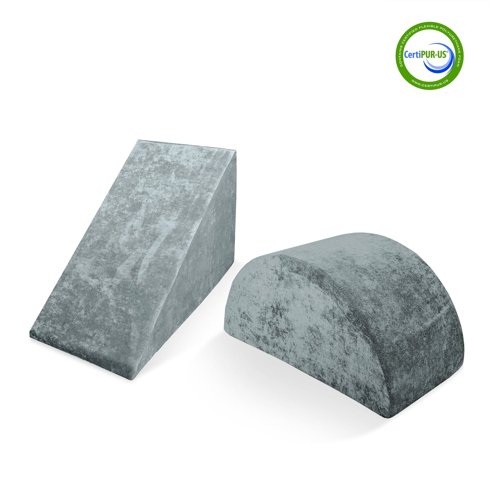 Go Coconut Canadian Play Couches, Furniture and Toys River Stone Wedge & Mega Rocker Bundle